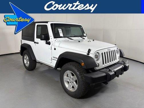 Bright White Clearcoat 2017 Jeep Wrangler Sport