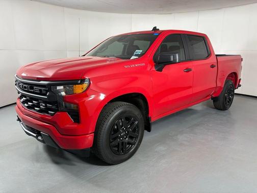 Red 2026 Chevrolet Silverado 1500 Custom