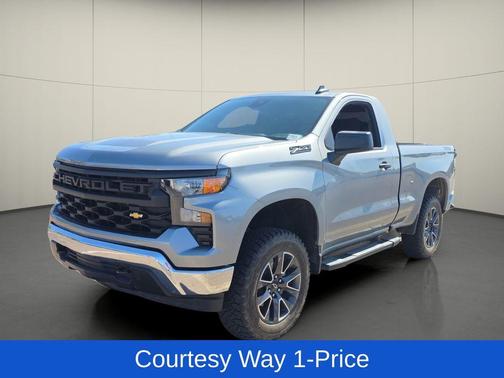 Sterling Gray Metallic 2024 Chevrolet Silverado 1500 WT