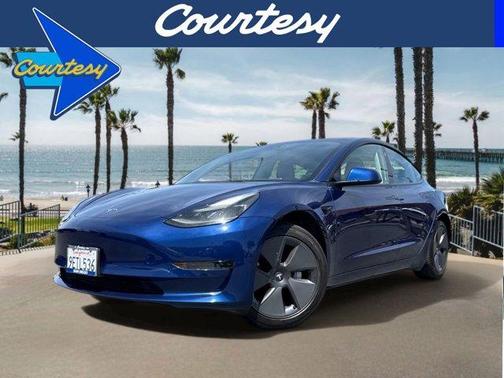 Blue 2023 Tesla Model 3 Base
