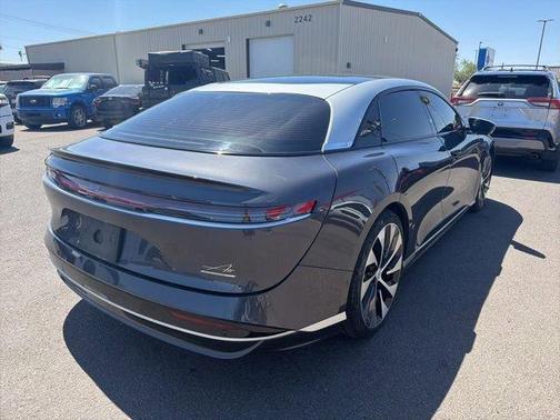 Gray 2022 Lucid Air Grand Touring
