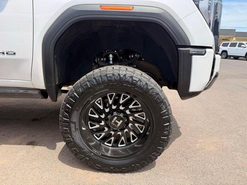 White Frost Tri-Coat 2024 GMC Sierra 3500 Denali Ultimate