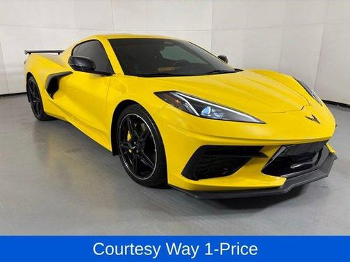 Yellow 2025 Chevrolet Corvette Stingray w/2LT