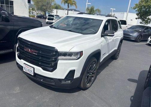 Summit White 2023 GMC Acadia SLE