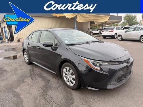 Black Sand Pearl 2020 Toyota Corolla LE