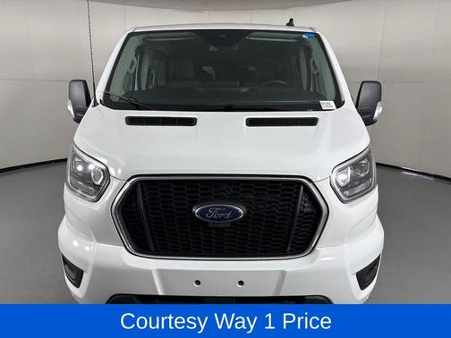 Oxford White 2023 Ford Transit-350 XLT