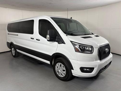 Oxford White 2023 Ford Transit-350 XLT