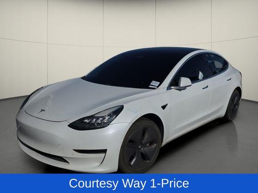 White 2020 Tesla Model 3 Standard