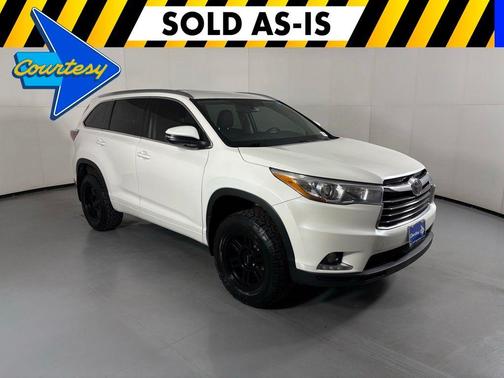 Blizzard Pearl 2015 Toyota Highlander Limited