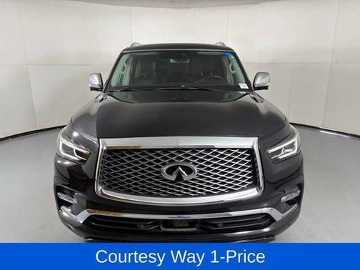 Mineral Black 2023 INFINITI QX80 Luxe