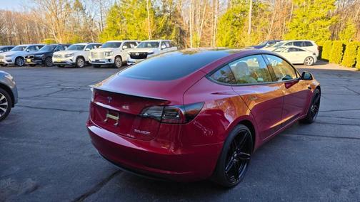 Red 2022 Tesla Model 3 Performance
