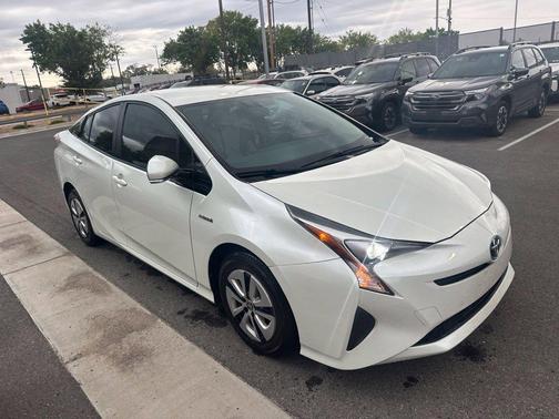 White 2016 Toyota Prius Four