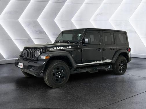 Black 2026 Jeep Wrangler Sport