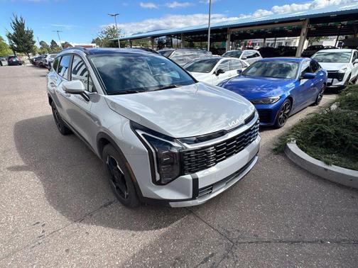 Gray 2026 Kia Sportage Hybrid EX
