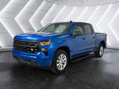 Blue 2023 Chevrolet Silverado 1500 Custom