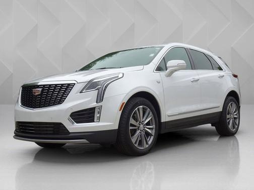 Crystal White Tricoat 2024 Cadillac XT5 AWD Premium Luxury