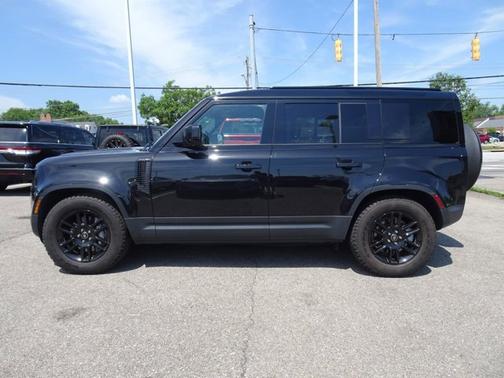 Black 2025 Land Rover Defender S