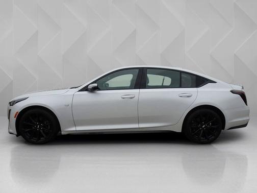 Crystal White Tricoat 2021 Cadillac CT5 Sport