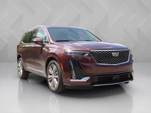 Rosewood Metallic 2023 Cadillac XT6 AWD Premium Luxury
