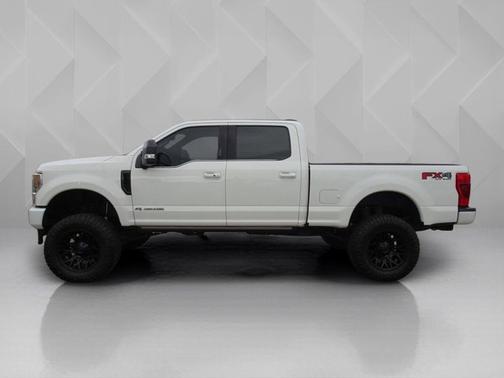White Metallic 2022 Ford F-350 Platinum