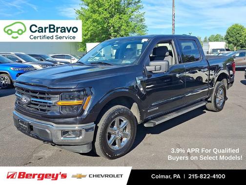 Agate Black Metallic 2024 Ford F-150 XLT