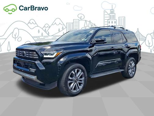 Black 2025 Toyota 4Runner Limited