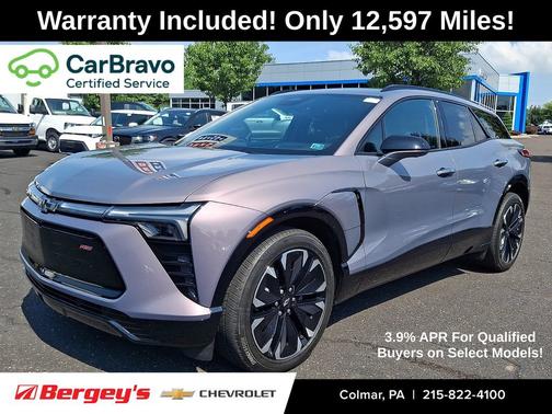 Galaxy Gray Metallic 2024 Chevrolet Blazer EV RS