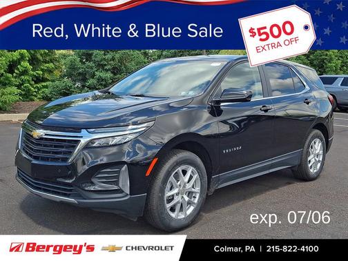 Mosaic Black Metallic 2024 Chevrolet Equinox LT