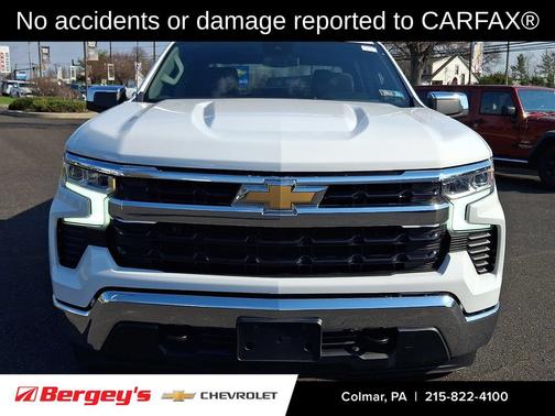 Summit White 2025 Chevrolet Silverado 1500 LT
