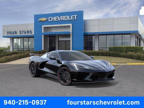 Black 2026 Chevrolet Corvette Stingray w/2LT