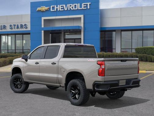 White Sand 2026 Chevrolet Silverado 1500 Custom Trail Boss