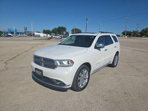 Vice White 2018 Dodge Durango Citadel