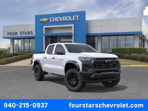 Summit White 2026 Chevrolet Colorado Trail Boss
