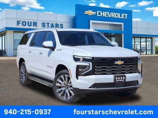 Polar White 2026 Chevrolet Suburban High Country SUV