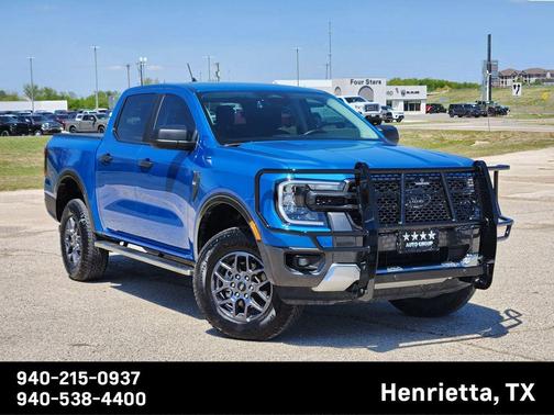 Blue Metallic 2024 Ford Ranger XLT