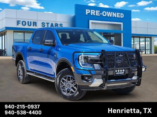 Blue Metallic 2024 Ford Ranger XLT