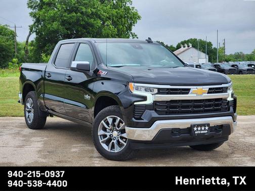 Black 2025 Chevrolet Silverado 1500 LT