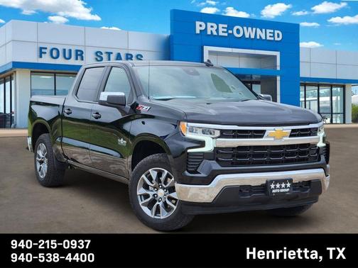 Black 2025 Chevrolet Silverado 1500 LT