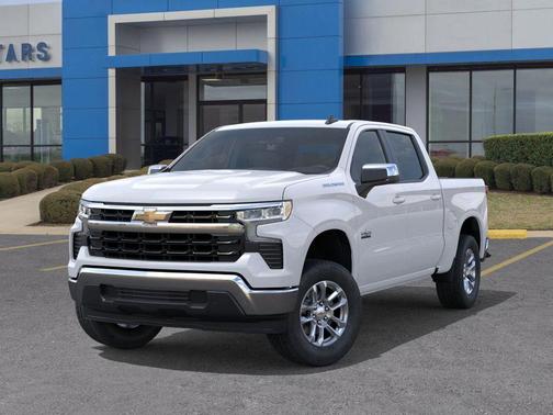 Summit White 2026 Chevrolet Silverado 1500 LT