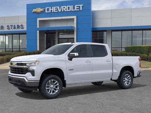 Summit White 2026 Chevrolet Silverado 1500 LT