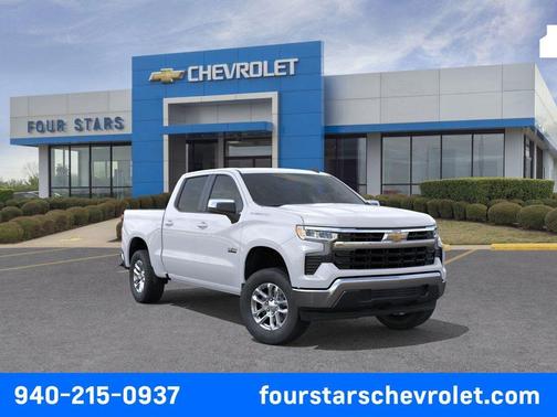 Summit White 2026 Chevrolet Silverado 1500 LT