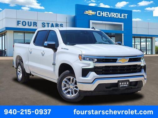 Summit White 2026 Chevrolet Silverado 1500 LT