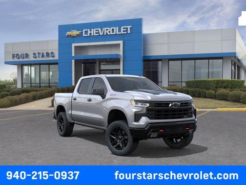 Sterling Gray Metallic 2026 Chevrolet Silverado 1500 LT Trail Boss
