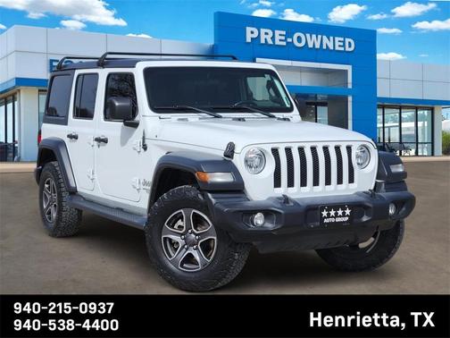 2020 Jeep Wrangler Unlimited Sport