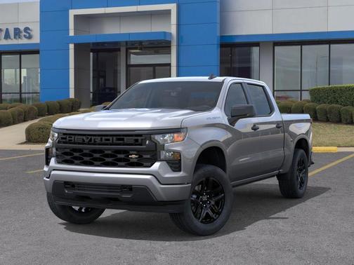 Sterling Gray Metallic 2026 Chevrolet Silverado 1500 Custom