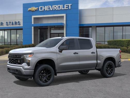 Sterling Gray Metallic 2026 Chevrolet Silverado 1500 Custom