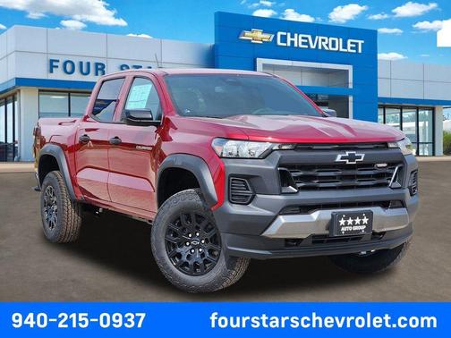 Radiant Red 2026 Chevrolet Colorado Trail Boss