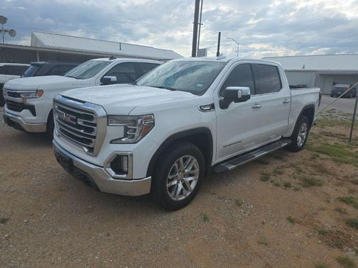 Summit White 2020 GMC Sierra 1500 SLT
