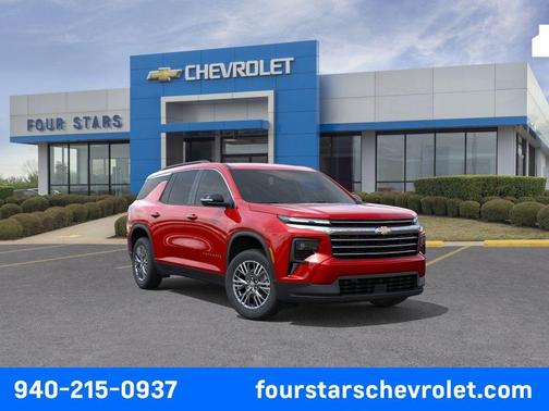 Radiant Red 2026 Chevrolet Traverse LT