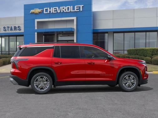 Radiant Red 2026 Chevrolet Traverse LT